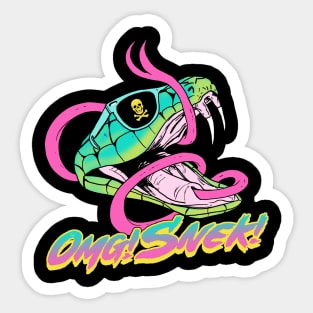 Omg! Snek! Sticker